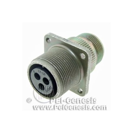 Amphenol ER 3C 3-12 SKT RECP WALL MS3100A1610SRES